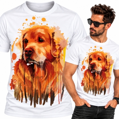 KOSZULKA GOLDEN RETRIEVER 1